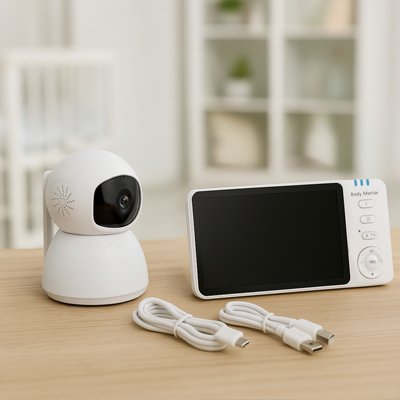 Camera bebe | HD Vision Nocturne - Bébé Sans Risque