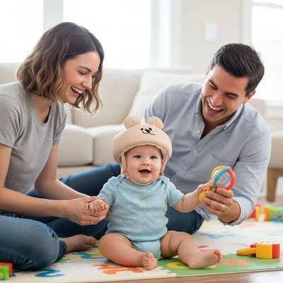 Casque bébé | Protection Confort - Bébé Sans Risque