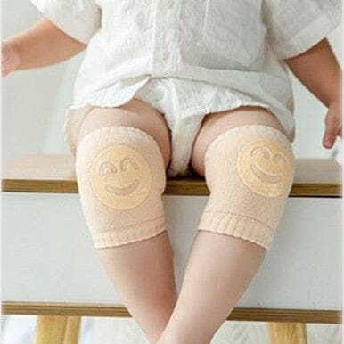 Genouillères - TotiPads™ - SmileyBeige - Bébé Sans Risque
