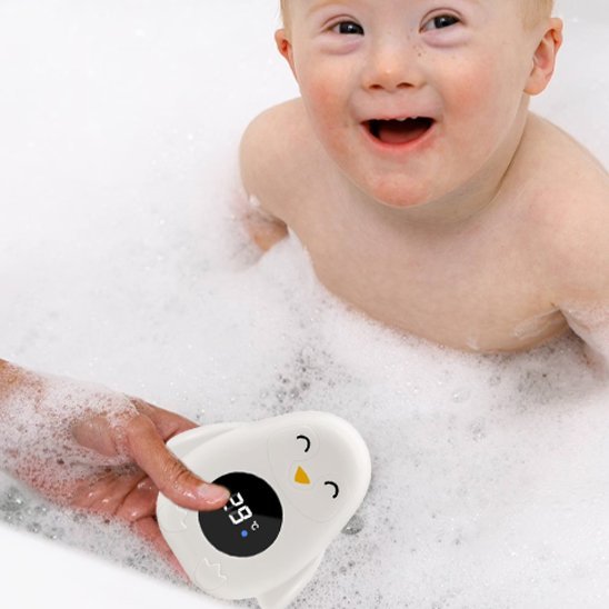 Thermomètre bain bébé | Précision Sécurisée - Bébé Sans Risque