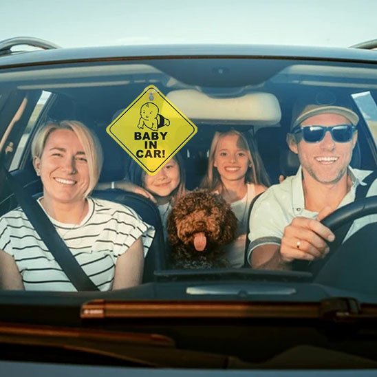 Bébés à bord | Sécurité Élégante - Bébé Sans Risque