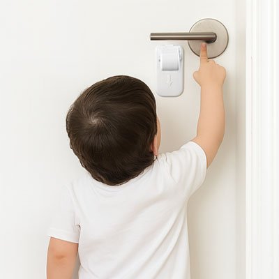 Bloque porte bebe | SecureHome - Bébé Sans Risque