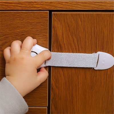 Bloque porte bebe | Sécuri - Doigts - Bébé Sans Risque