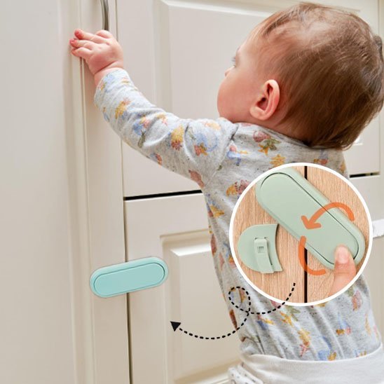 Bloque porte bebe | Sécurité Ultra - Résistant - Bébé Sans Risque