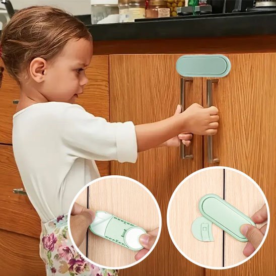 Bloque porte bebe | Sécurité Ultra - Résistant - Bébé Sans Risque