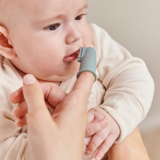 Brosse à dent bébé | Douce & Ergonomique - Bébé Sans Risque