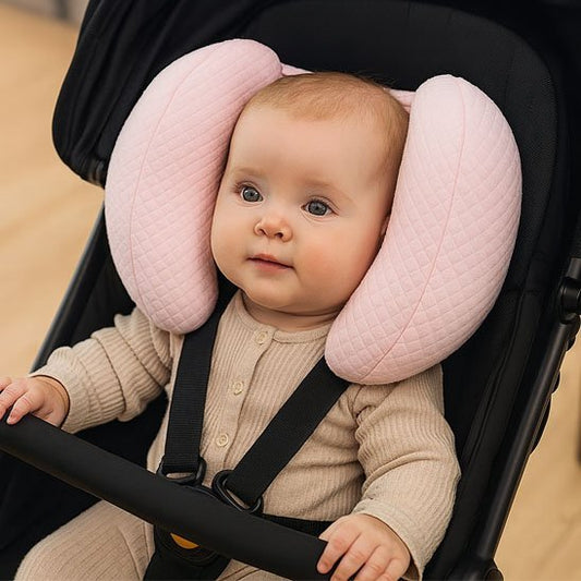 Cale tête bébé | Ergonomique Anti - Tête Plate - Bébé Sans Risque