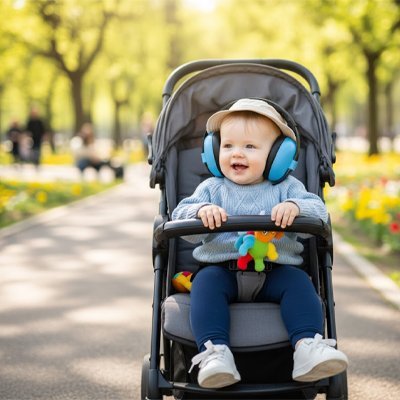 Casque anti bruit bébé | Confort Premium - Bébé Sans Risque