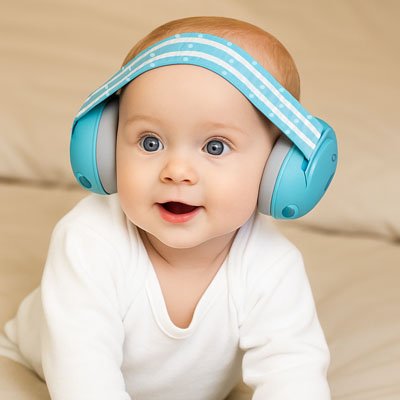 Casque anti bruit bébé | Cosy Protect - Bébé Sans Risque