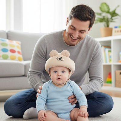 Casque bébé | Protection Confort - Bébé Sans Risque