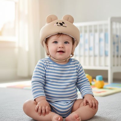Casque bébé | Protection Confort - Bébé Sans Risque