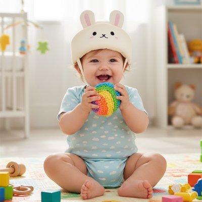 Casque bébé | Protection Ergonomique - Bébé Sans Risque