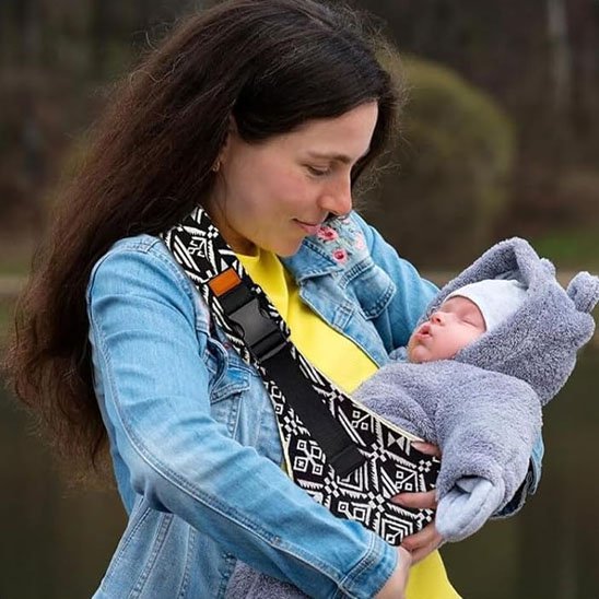 Écharpe de portage bébé | UltraConfort - Bébé Sans Risque