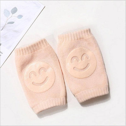 Genouillères - TotiPads™ - SmileyBeige - Bébé Sans Risque