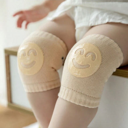 Genouillères - TotiPads™ - SmileyBeige - Bébé Sans Risque