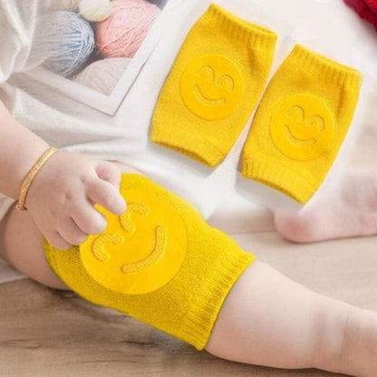 Genouillères - TotiPads™ - SmileyJaune - Bébé Sans Risque