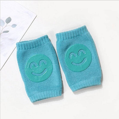 Genouillères - TotiPads™ - SmileyTurquoise - Bébé Sans Risque