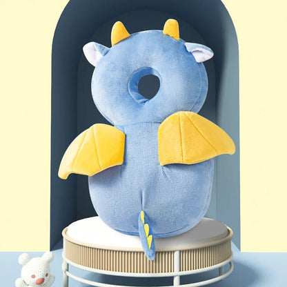 Oreiller Bebe - OreillerProtectionBébé™ - Dragon - Bébé Sans Risque