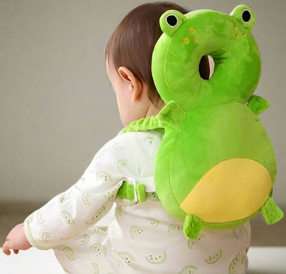 Oreiller Bebe - OreillerProtectionBébé™ - Grenouille - Bébé Sans Risque