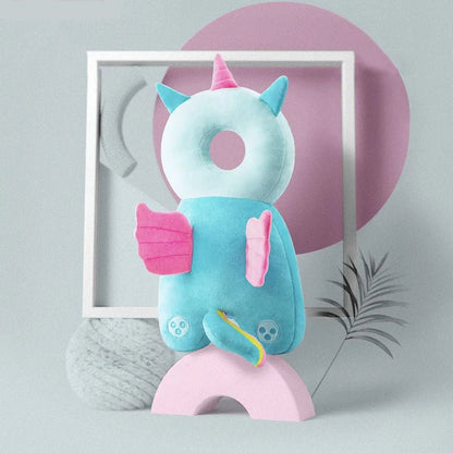 Oreiller Bebe - OreillerProtectionBébé™ - Licorne - Bébé Sans Risque