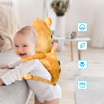 Oreiller Bebe - OreillerProtectionBébé™ - Tigre - Bébé Sans Risque