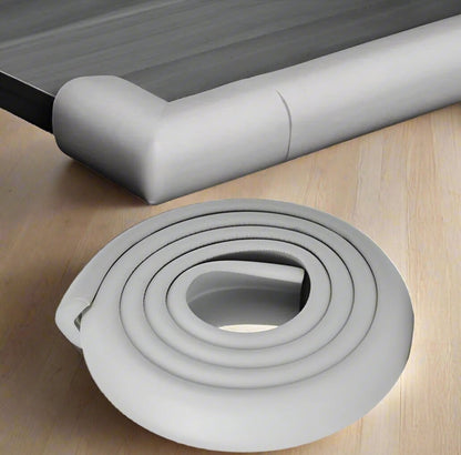 Protecteur de Coin de Table - BabySafetyCornerProtector™ - Gris Clair - Bébé Sans Risque