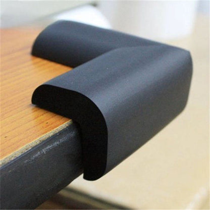 Protecteur de Coin de Table - BabySafetyCornerProtector™ - Noir - Bébé Sans Risque