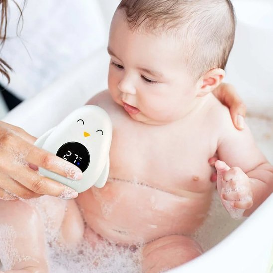 Thermomètre bain bébé | Précision Sécurisée - Bébé Sans Risque