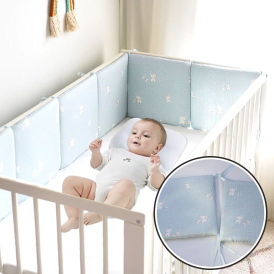 Tour de lit bébé | Coton Bio Douillet - Bébé Sans Risque