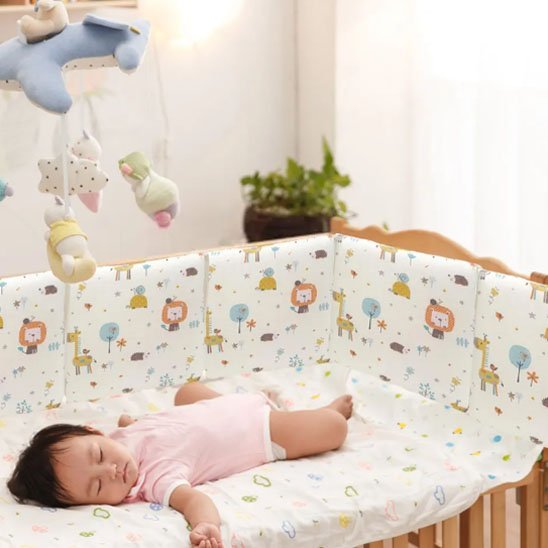 Tour de lit bébé | Coton Bio Douillet - Bébé Sans Risque