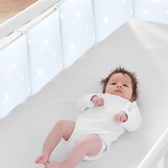 Tour de lit bébé | Coton Bio Douillet - Bébé Sans Risque