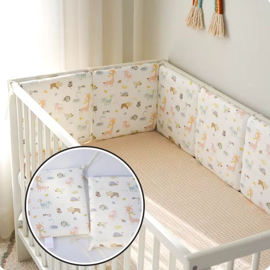 Tour de lit bébé | Coton Bio Douillet - Bébé Sans Risque